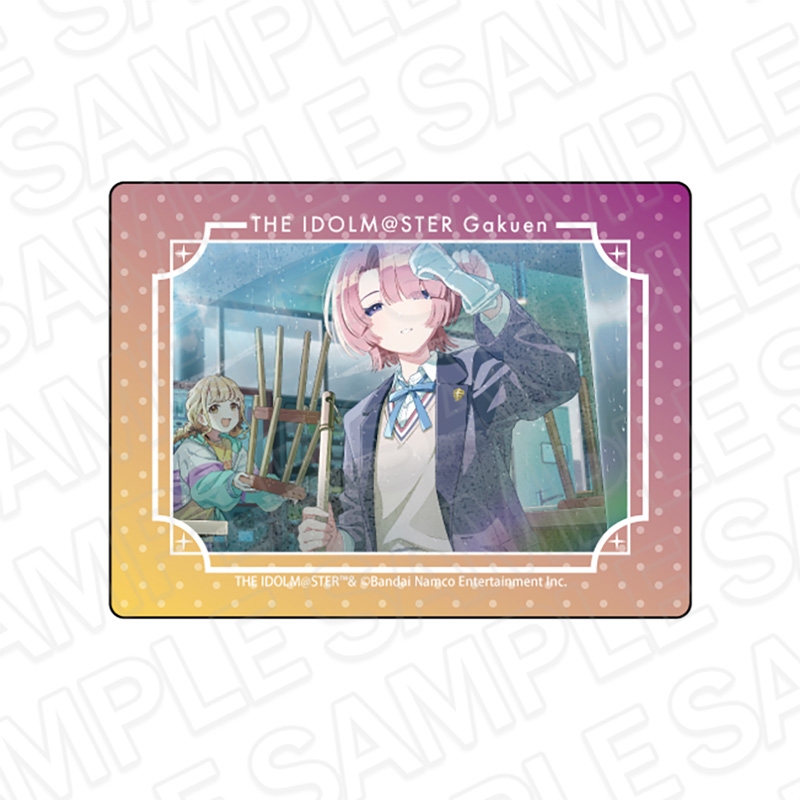 【グッズ-スタンドポップ】学園アイドルマスター アクリルブロック 晴れたね