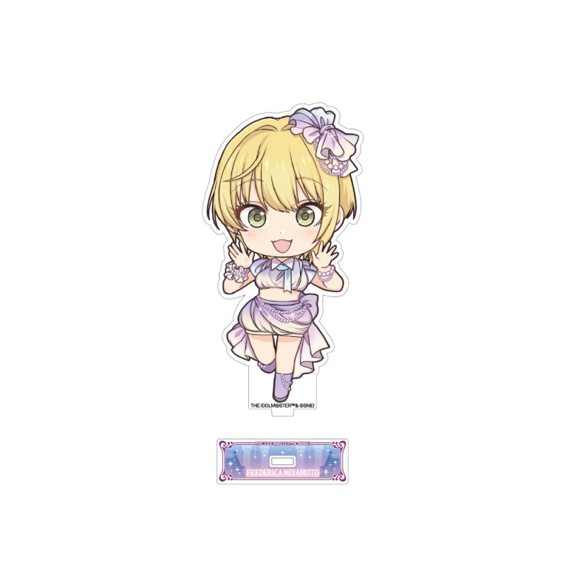 【グッズ-スタンドポップ】アイドルマスターシンデレラガールズ ミニキャラBIGアクリルスタンド_宮本フレデリカ