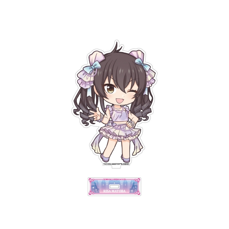 【グッズ-スタンドポップ】アイドルマスターシンデレラガールズ ミニキャラBIGアクリルスタンド_的場梨沙