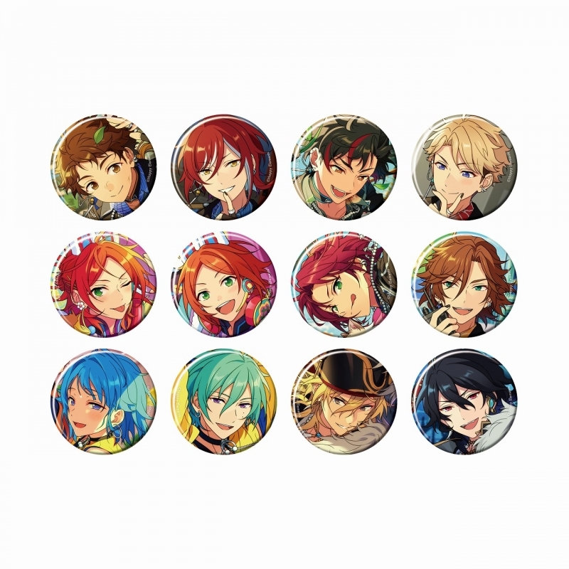 【グッズ-バッチ】あんさんぶるスターズ！！ コレクション缶バッジ[2025 Jul.]-Idol Side-