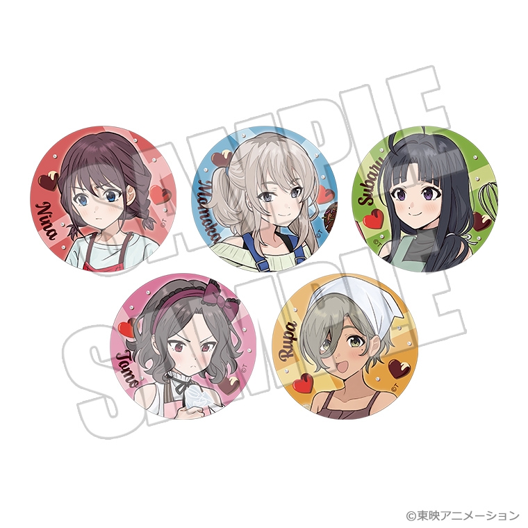 【グッズ-バッチ】ガールズバンドクライ トレーディング缶バッジ＜想いの彩り手＞