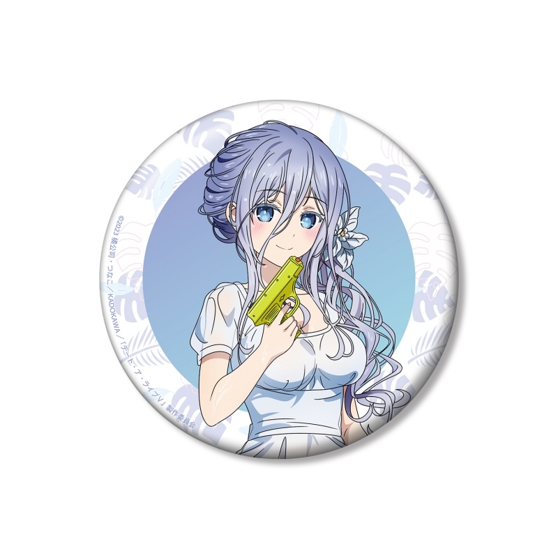 【グッズ-バッチ】デート・ア・ライブV 描き下ろし 崇宮澪 デート・ア・バカンスver. 100mm缶バッジ