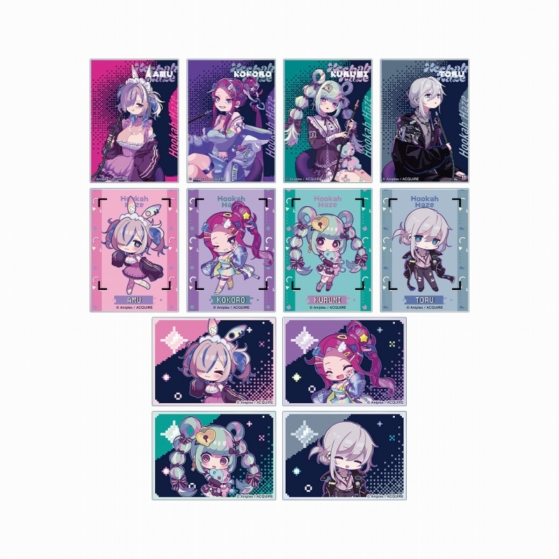 【グッズ-カード】Hookah Haze トレーディングアクリルカード