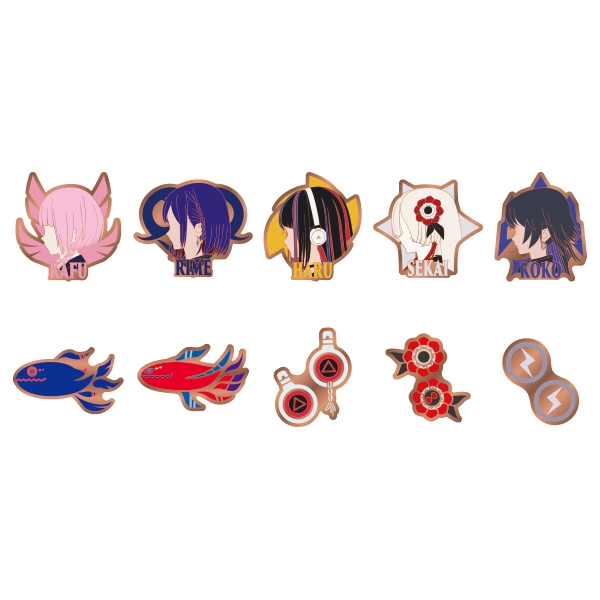 【グッズ-ピンブローチ】神椿市建設中。 ピンズコレクション