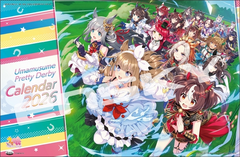 【グッズ-カレンダー】ウマ娘 プリティーダービー CL-041 2026年 壁掛けカレンダー