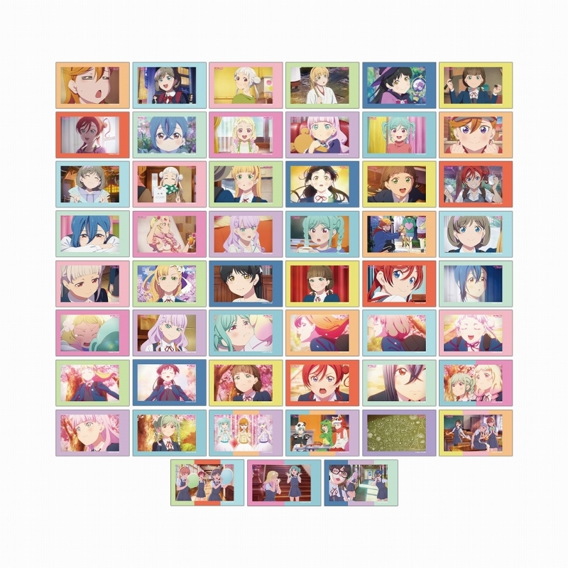 【グッズ-カード】ラブライブ！スーパースター!! トレーディング 3期 場面写インスタントカメラ風イラストカード3枚セット