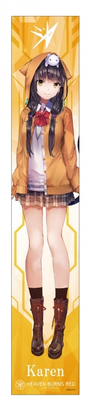 【グッズ-タオル】ヘブンバーンズレッド マフラータオル 朝倉可憐