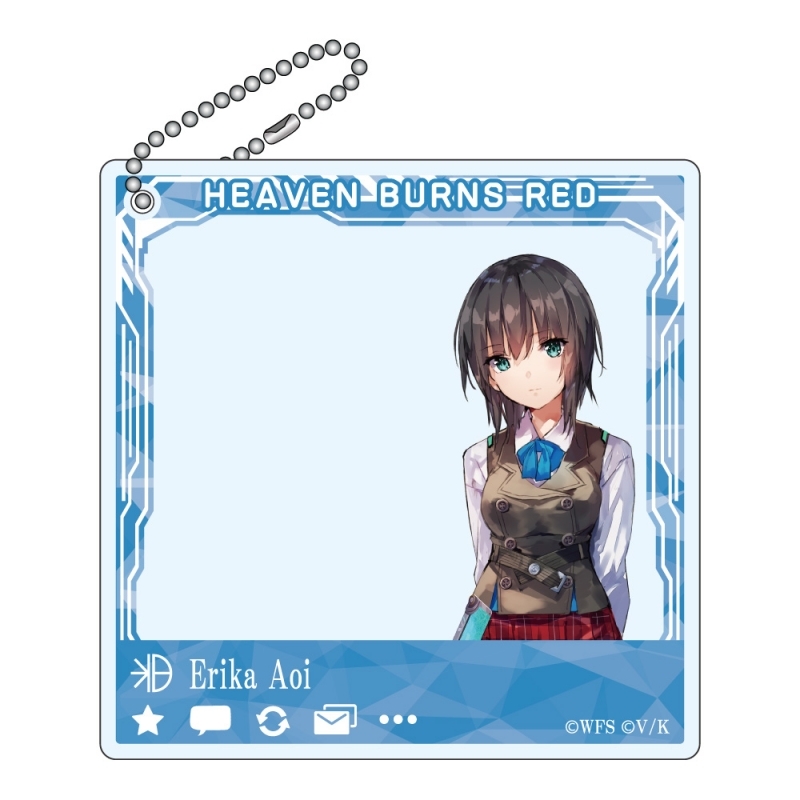 【グッズ-キーホルダー】ヘブンバーンズレッド SNSぽいアクリルキーホルダー 蒼井えりか