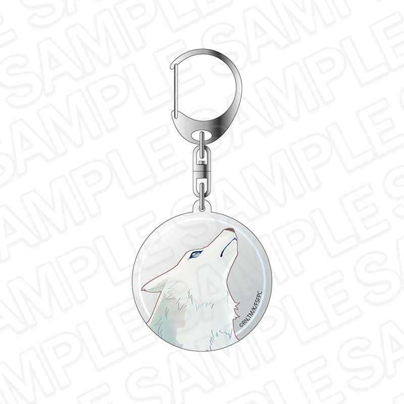 【グッズ-キーホルダー】Fate/strange Fake アクリルキーホルダー PALE TONE series 銀狼の合成獣