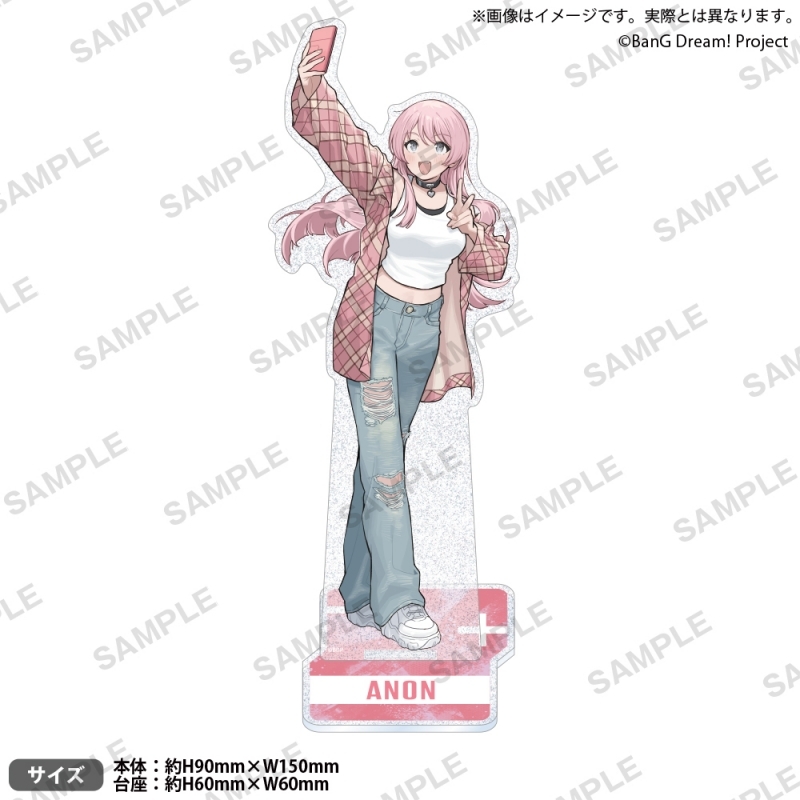 【グッズ-スタンドポップ】BanG Dream! きらりんアクリルスタンド コラボ ver. 千早 愛音【催事商品】【二次入荷分】