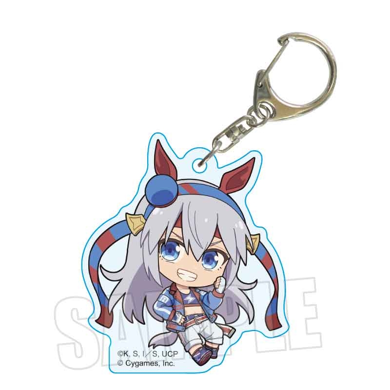 【グッズ-キーホルダー】ウマ娘 シンデレラグレイ ぷかっしゅアクリルキーホルダー タマモクロス