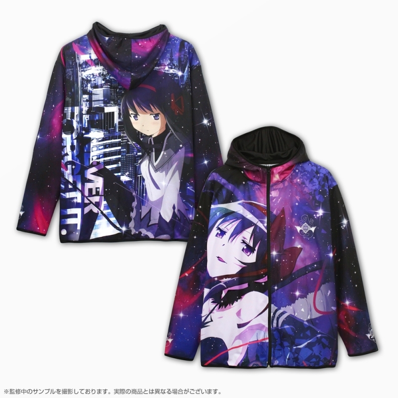 【グッズ-ウィンドブレーカー】劇場版 魔法少女まどか☆マギカ[新編]叛逆の物語 ほむら フルグラフィックドライパーカー/L