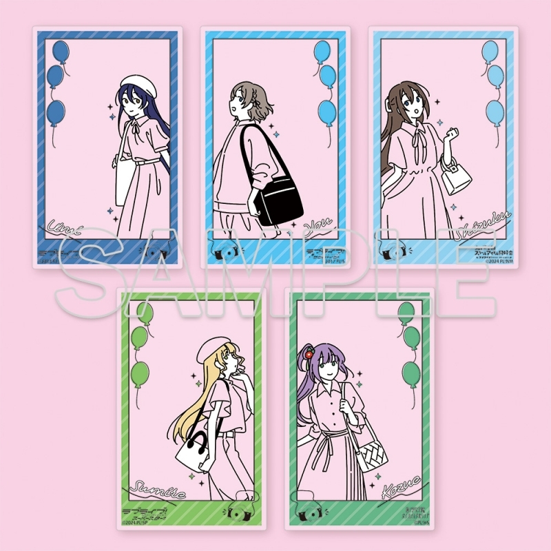 【グッズ-カード】ラブライブ！シリーズ お散歩は季節をまとって。 トレーディングアクリルカード