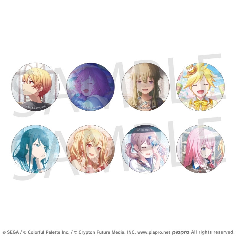 【グッズ-バッチ】プロジェクトセカイ カラフルステージ！ feat. 初音ミク グリッター缶バッジ イベントイラストコレクション vol.47 B
