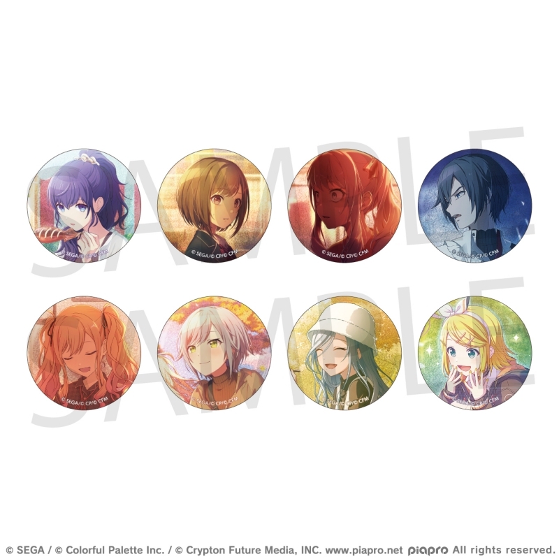 【グッズ-バッチ】プロジェクトセカイ カラフルステージ！ feat. 初音ミク グリッター缶バッジ イベントイラストコレクション vol.47 C