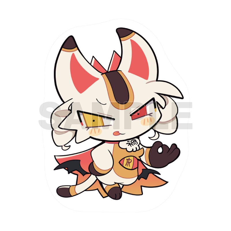 【グッズ-クッション】でびるコネクショん ダイカットクッション マネコ【催事商品】