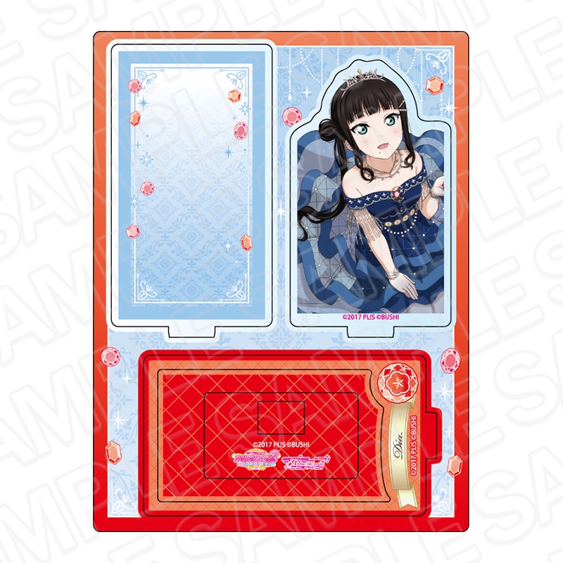 【グッズ-スタンドポップ】ラブライブ！サンシャイン!! レイヤーアクリルスタンド 黒澤ダイヤ ブリリアントジュエリー ver.