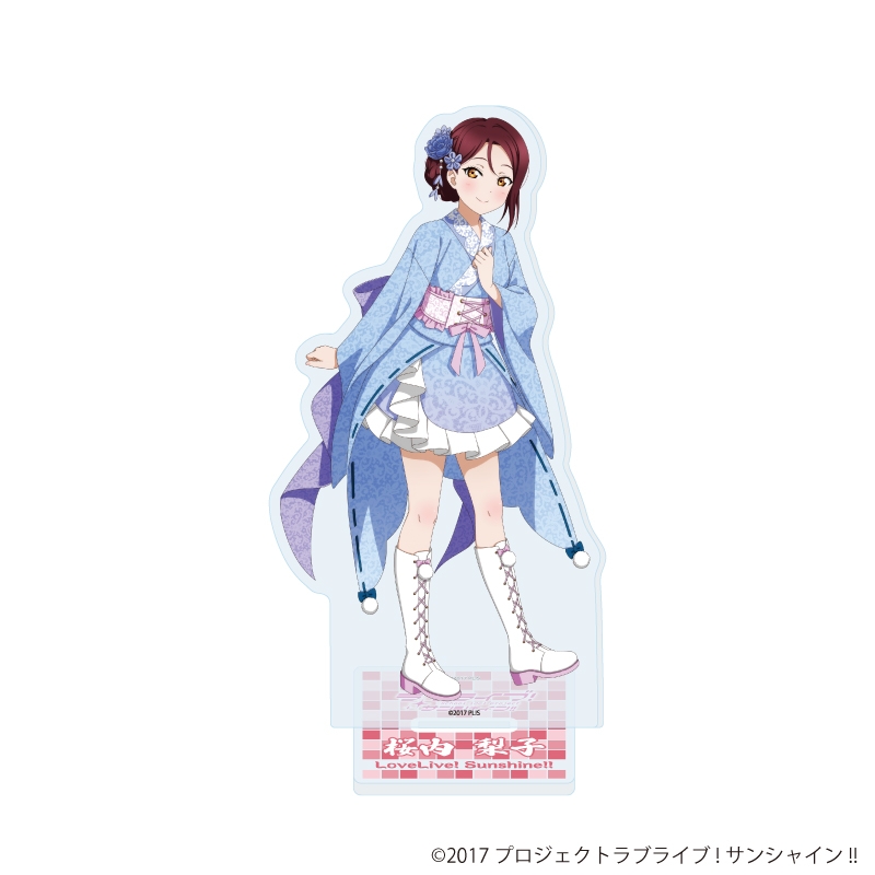 【グッズ-スタンドポップ】ラブライブ！サンシャイン!! アクリルスタンド 11/和風ドレスver. 桜内 梨子(描き下ろしイラスト)