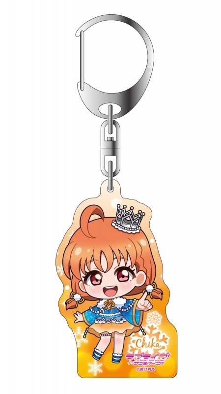 【グッズ-キーホルダー】ラブライブ！サンシャイン!! ホログラムキーホルダー 高海千歌 イルミネーション デフォルメ ver.【ゲーマーズ先行】