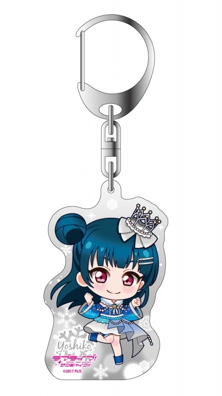 【グッズ-キーホルダー】ラブライブ！サンシャイン!! ホログラムキーホルダー 津島善子 イルミネーション デフォルメ ver.【ゲーマーズ先行】