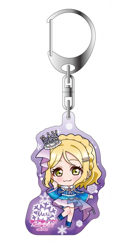 【グッズ-キーホルダー】ラブライブ！サンシャイン!! ホログラムキーホルダー 小原鞠莉 イルミネーション デフォルメ ver.【ゲーマーズ先行】