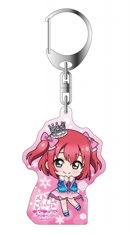【グッズ-キーホルダー】ラブライブ！サンシャイン!! ホログラムキーホルダー 黒澤ルビィ イルミネーション デフォルメ ver.【ゲーマーズ先行】