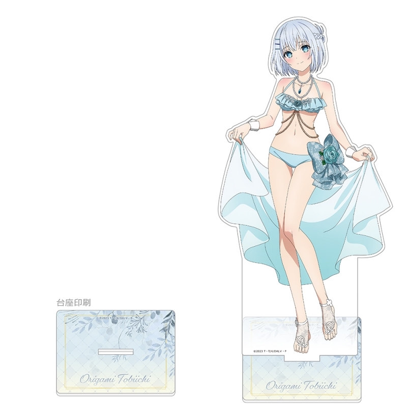 【グッズ-スタンドポップ】デート・ア・ライブV 描き下ろし特大アクリルスタンド(鳶一折紙/水着ドレス)
