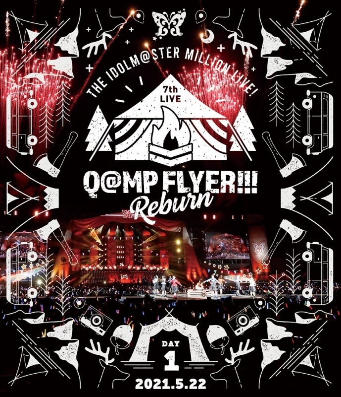 【Blu-ray】THE IDOLM@STER MILLION LIVE! 7thLIVE Q@MP FLYER!!! Reburn LIVE Blu-ray 【通常版DAY1】