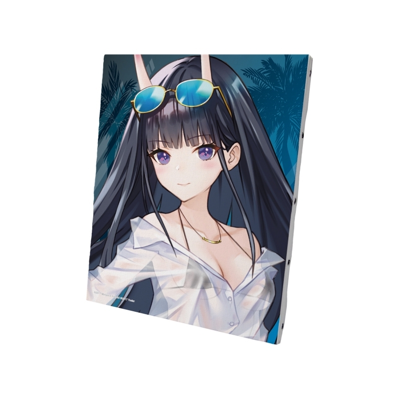 【グッズ-ボード】アズールレーン 描き起こしイラスト 能代 水着ver. キャンバスボード