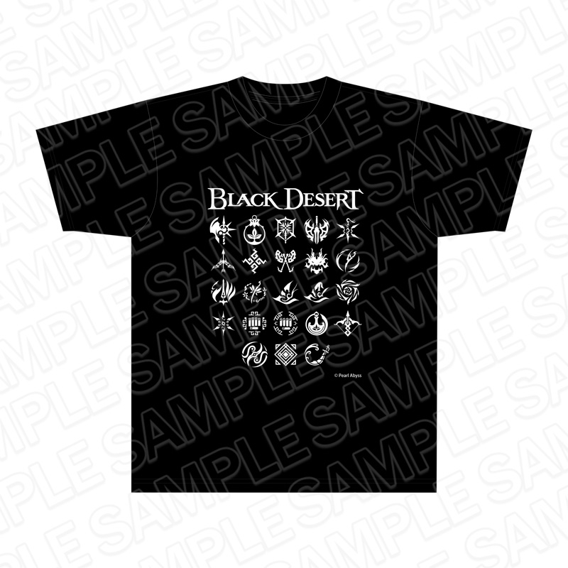 【グッズ-Tシャツ】黒い砂漠 Tシャツ