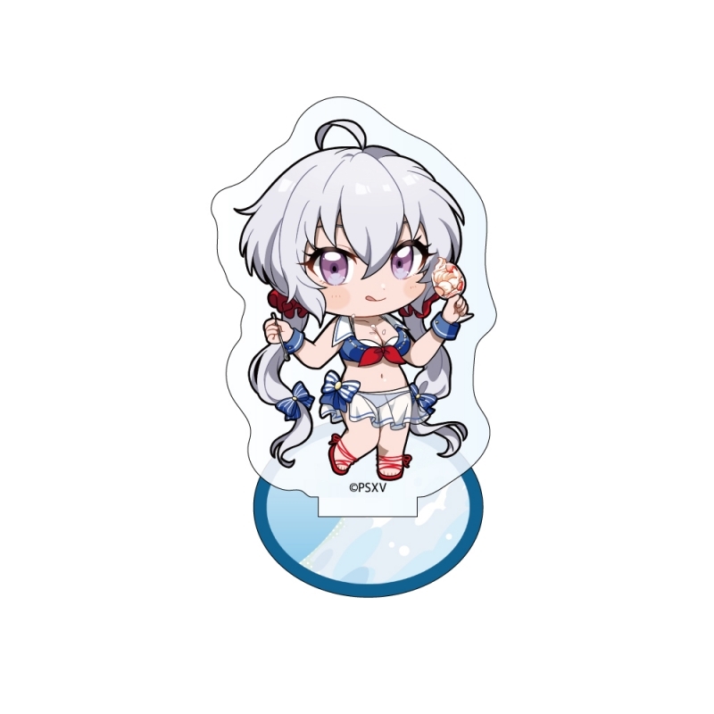 【グッズ-スタンドポップ】戦姫絶唱シンフォギアXV アクリルメモスタンド(クリス/マリンセーラー水着)