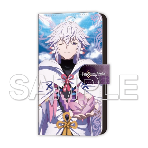 グッズ 携帯グッズ Fate Grand Order 絶対魔獣戦線バビロニア マーリン 手帳型スマートフォンケース ゲーマーズ キャラクターグッズ商品の総合通販