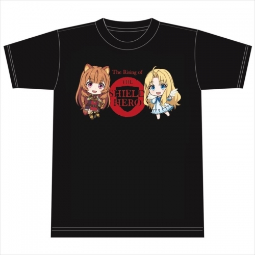 【グッズ-Tシャツ】盾の勇者の成り上がり Tシャツ [ラフタリア&フィーロ] XLサイズ