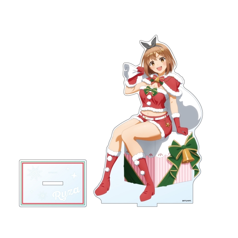 【グッズ-スタンドポップ】ライザのアトリエ 描き下ろし特大アクリルスタンド(ライザ/サンタ服)
