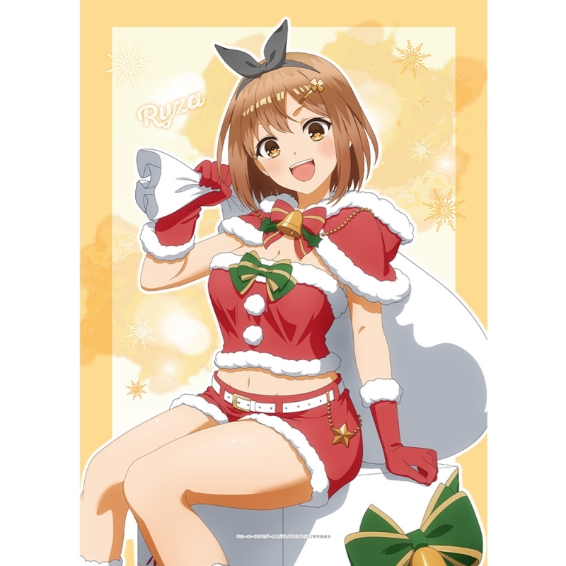 【グッズ-タペストリー】ライザのアトリエ 描き下ろしB2タペストリー(ライザ/サンタ服)Wスエード
