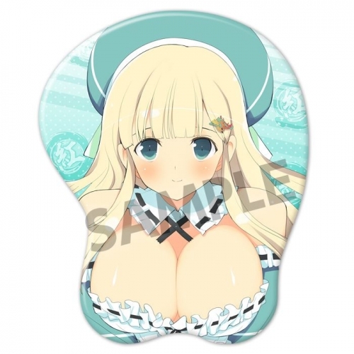 【グッズ-マウスパッド】閃乱カグラ 詠 おっぱいマウスパッド リニューアルver.