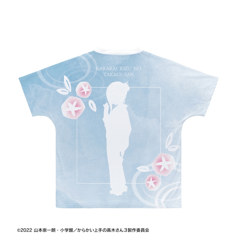 【グッズ-Tシャツ】からかい上手の高木さん 高木さん Ani-Art aqua label フルグラフィックTシャツユニセックス(サイズ/XL) サブ画像2