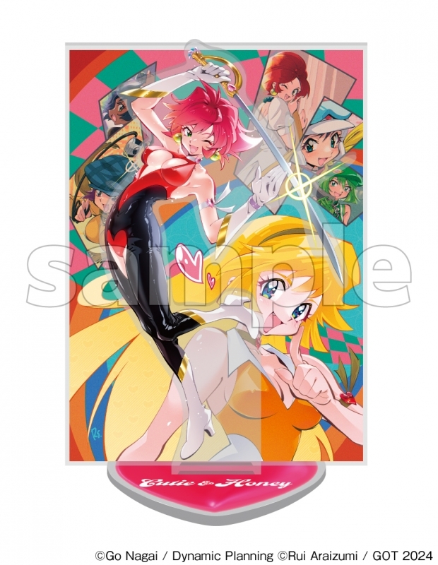 【グッズ-スタンドポップ】Cutie&Honey レイヤードアクリルスタンド01 あらいずみるい