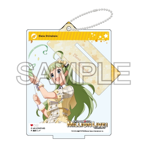 【グッズ-スタンドポップ】アイドルマスター ミリオンライブ！ 自撮り風アクリルスタンド 「フューチャー・シグネチャー 島原 エレナ」Ver.