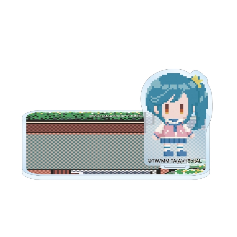 【グッズ-コースター】16bitセンセーション ANOTHER LAYER 小山千里 ドット絵 アクリルスタンド付きコースター