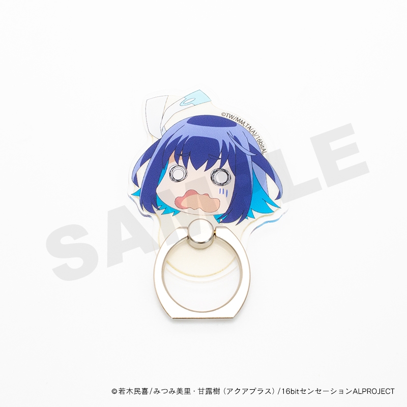 【グッズ-携帯グッズ】16bitセンセーション ANOTHER LAYER スマホリング・秋里コノハ_あわわ