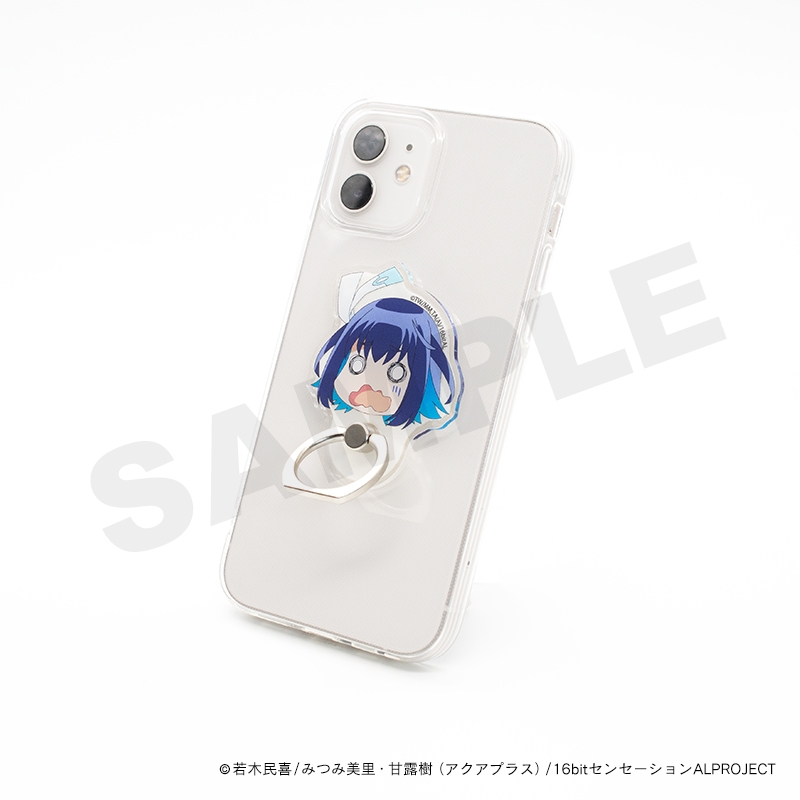 【グッズ-携帯グッズ】16bitセンセーション ANOTHER LAYER スマホリング・秋里コノハ_あわわ サブ画像2