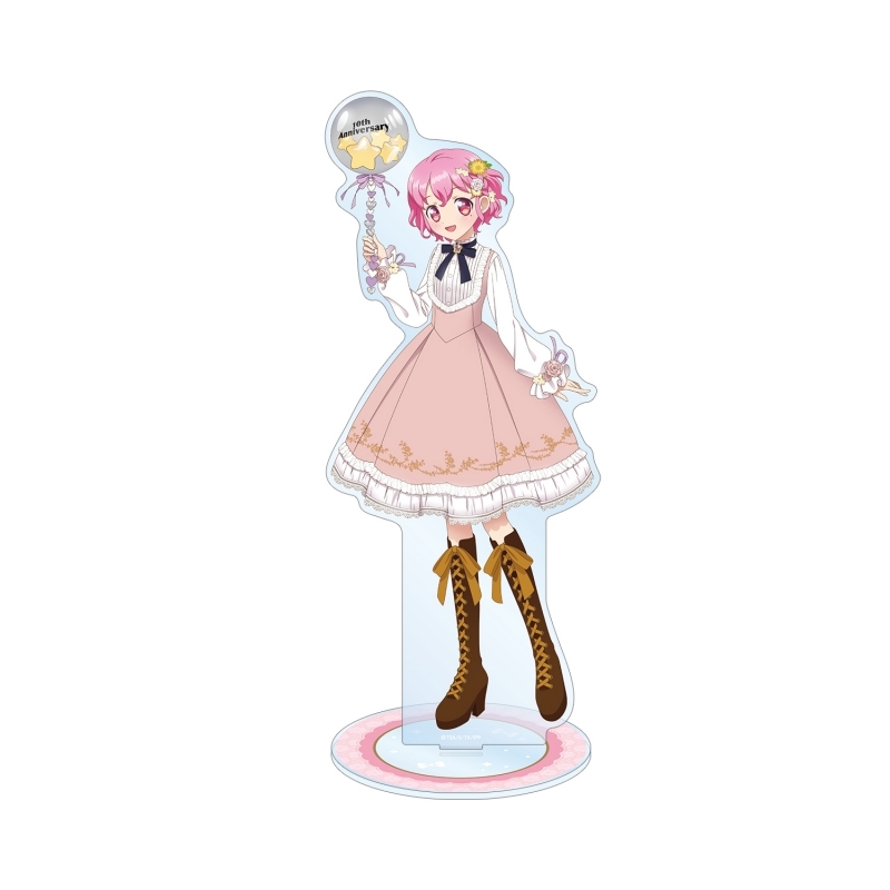 【グッズ-スタンドポップ】プリパラ10周年 描き下ろし レオナ・ウェスト 花まつりver. 特大アクリルスタンド
