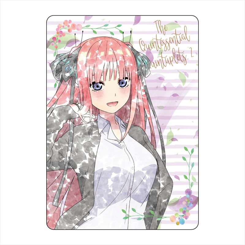 グッズ 下敷き 五等分の花嫁 こもれびアート A6下敷き 中野二乃 ゲーマーズ キャラクターグッズ商品の総合通販