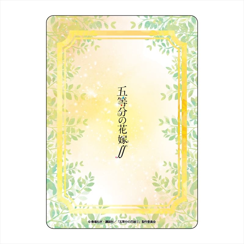 【グッズ-下敷き】五等分の花嫁∬ こもれびアート A6下敷き 中野二乃 サブ画像2