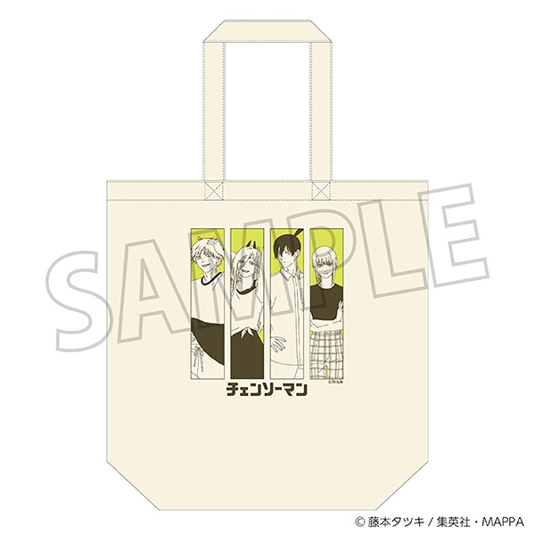 【グッズ-バッグ】チェンソーマン（アニメ版） トートバッグ／私服ver.