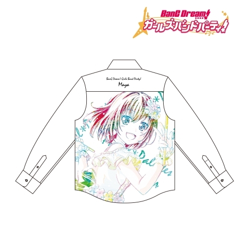 【グッズ-Tシャツ】BanG Dream! ガールズバンドパーティ! 大和 麻弥 Ani-Art フルグラフィックカジュアルシャツユニセックス(サイズ/S)