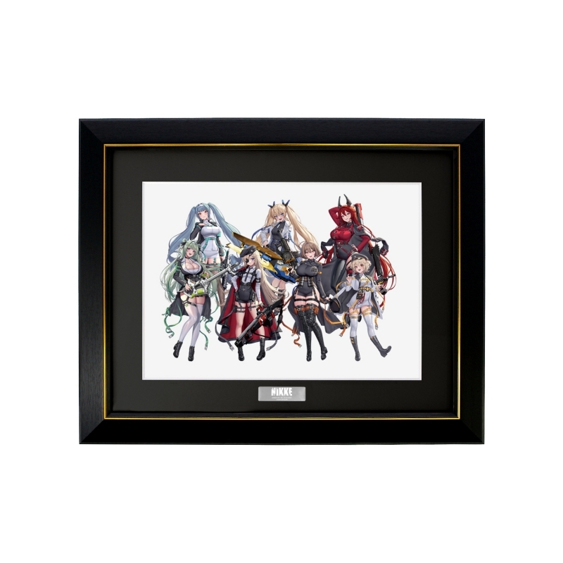 【グッズ-ボード】勝利の女神：NIKKE LOVECACAOさんイラスト 集合 タクティカルファッションver. キャラファイングラフ