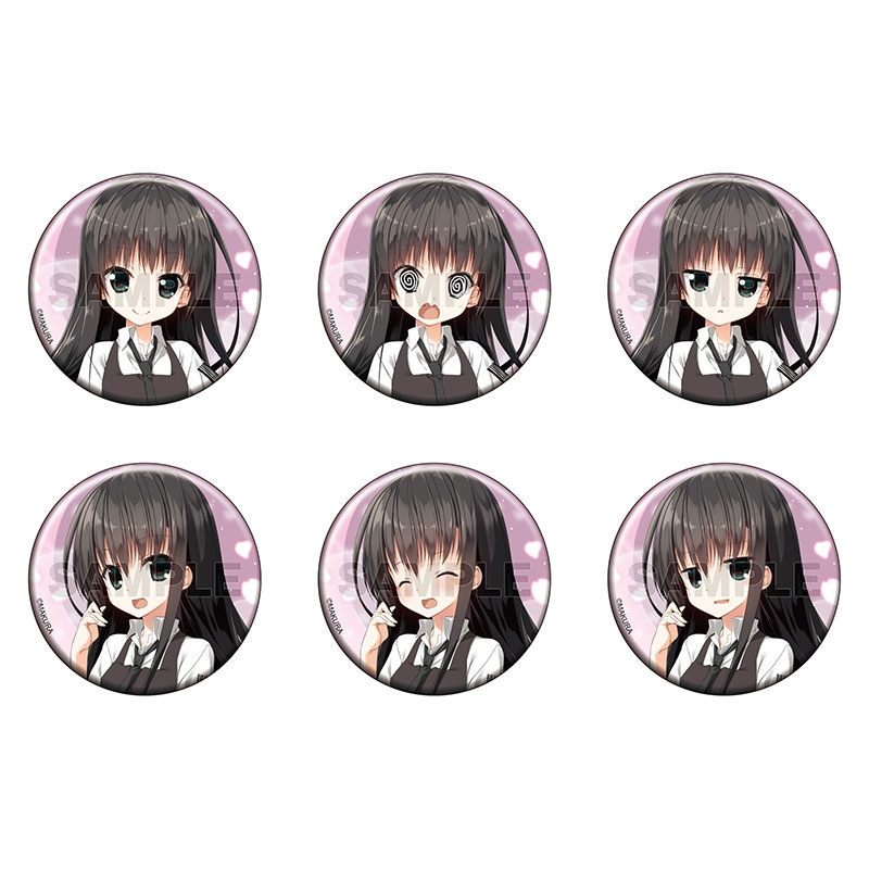 【グッズ-バッチ】サクラノ刻 トレーディング缶バッジ 藍【催事商品】