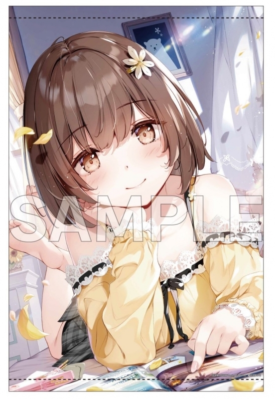 【画集】宮瀬まひろ画集 Luminous Palette ゲーマーズ限定版【B2タペストリー付】 サブ画像2